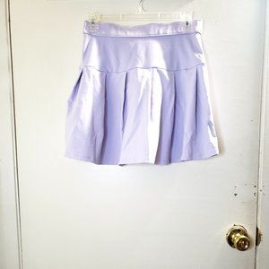 Purple Mini Flow Skirt
